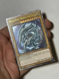 YUGIOH Blue-Eyes White Dragon OP28-EN001 Ultimate Rare NM #3 - Image 3