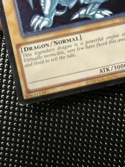 YUGIOH Blue-Eyes White Dragon OP28-EN001 Ultimate Rare LP #2 - Image 5