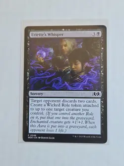 Eriette's Whisper - Wilds Of Eldraine - LP - MTG Magic - Common - Sorcery - Image 1