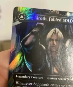 Sephiroth, Fabled SOLDIER (0317) (Borderless) Final Fantasy Foil - Image 5