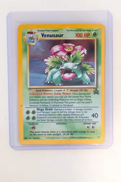 Pokemon - Venusaur Holo - Wizards Of The Coast WotC Black Star Promo #13 - HP - Image 1