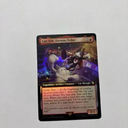 Cait Sith, Fortune Teller #0151 FIC (Extended Art) (FOIL) - MTG Final Fantasy - Image 1