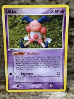Ditto (Mr Mime) - POP Series 3 12/17 Vintage Yuka Morii Pokemon Card LP - Image 1