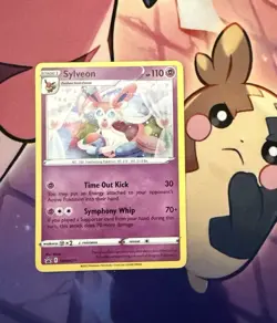 Pokemon Sylveon TCG SWSH211 Black Star Promo Holo Card NM - Image 1