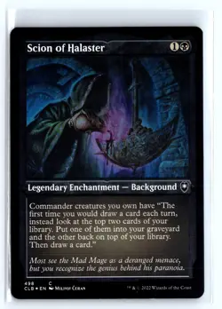 FOIL Scion of Halaster 498 Baldur's Gate Common - MTG Magic the Gathering Card - Image 1