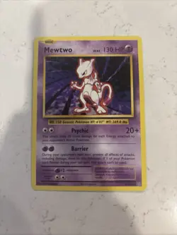 Pokemon TCG Mewtwo Card 51/108 Rare XY Evolutions 2016 NM Condition - Image 1