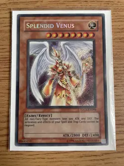 Yu-gi-oh Splendid Venus TDGS-EN094 NM Secret Rare Card - Image 1