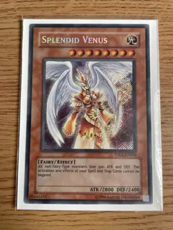 Yu-gi-oh Splendid Venus TDGS-EN094 NM Secret Rare Card - Image 2