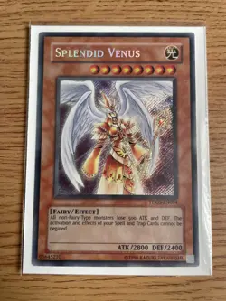 Yu-gi-oh Splendid Venus TDGS-EN094 NM Secret Rare Card - Image 5