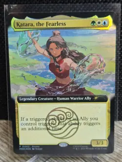 Magic The Gathering X Avatar Katara The Fearless Promo Card SDCC 2025 MTG EX-MT - Image 1