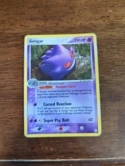 Gengar EX Legend Maker Holo 5/92 Pokemon Card - Image 1