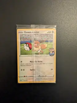 Pokemon TCG Eevee On the Ball Futsal Promo Card 002/005 Sealed - Image 1