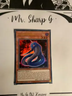 BLACK MAMBA - 1st EDITION BLMR-EN019 ENGLISH Yu-Gi-Oh! CARD GAME TCG HOLO ULTRA - Image 2