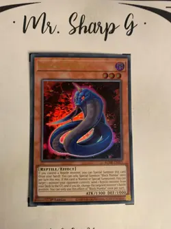 BLACK MAMBA - 1st EDITION BLMR-EN019 ENGLISH Yu-Gi-Oh! CARD GAME TCG HOLO ULTRA - Image 3