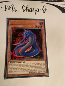 BLACK MAMBA - 1st EDITION BLMR-EN019 ENGLISH Yu-Gi-Oh! CARD GAME TCG HOLO ULTRA - Image 4