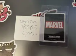 Signed Weiss schwarz The Black Winter THOR Marvel vol.2 Card MAR/S113-001SP SP - Image 2