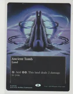 Ancient Tomb Borderless Foil Mythic MtG Card EOS 46 - Image 1