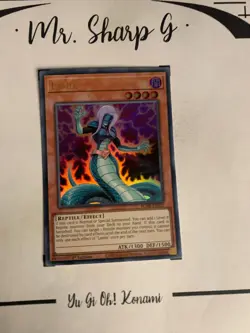 LAMIA - 1st EDITION BLMR-EN021 ENGLISH Yu-Gi-Oh! CARD ULTRA RARE HOLO KONAMI - Image 3