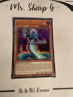 LAMIA - 1st EDITION BLMR-EN021 ENGLISH Yu-Gi-Oh! CARD ULTRA RARE HOLO KONAMI - Image 4
