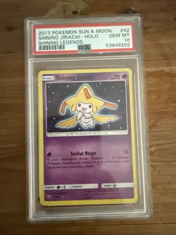 🌟 Shining Jirachi PSA 10 Ultra Rare Pokemon Card Holo Secret Collector Gem - Image 1