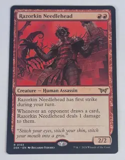 Razorkin Needlehead - NM - Duskmourn: House of Horror - DSK 153 - mtg - magic - Image 1