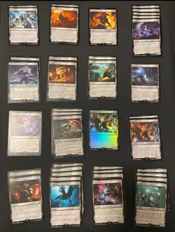 Final Fantasy Magic the Gathering Black Collection - MTG -105 Card! - Image 2