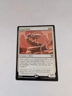 REGAL SLIVER (COMMANDER DECK) Commander Masters Magic MTG NM CARD - Image 1