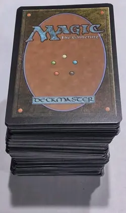 200 plus Magic The Gathering C/UC Card Lot with a few rares (Read Description) - Image 1