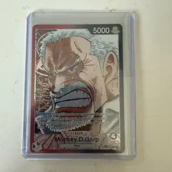 OP02-002 Monkey.D.Garp Leader Alternative Art One Piece TCG Card - Image 1