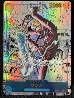 Sanji OP06-119 SEC Manga Alt Art One Piece Card The Best Vol.2 Japanese NM - Image 1
