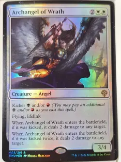 Archangel of Wrath - FOIL - Dominaria United - Magic the Gathering MTG Nice! - Image 1