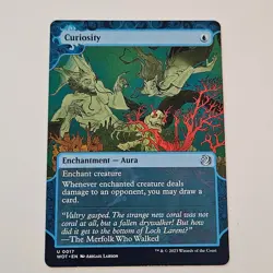 Curiosity Wilds of Eldraine Enchanting Tales 17 MTG NM Magic the Gathering - Image 1