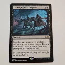 Lich Knights Conquest Wilds of Eldraine 96 MTG NM Magic the Gathering - Image 1