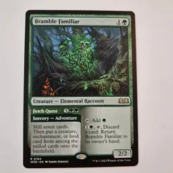 Bramble Familiar Wilds of Eldraine 164 NM MTG Magic the Gathering - Image 1
