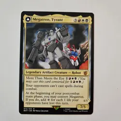 Megatron Tyrant Universes Beyond Transformers 12 MTG NM Magic the Gathering - Image 1