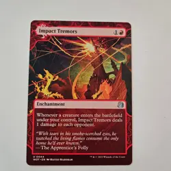 Impact Tremors Wilds of Eldraine Enchanting Tales 44 MTG NM Magic the Gathering - Image 1