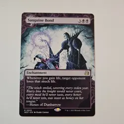 Sanguine Bond Wilds of Eldraine Enchanting Tales 35 MTG NM Magic the Gathering - Image 1