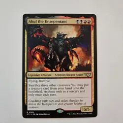 Akul the Unrepentant Outlaws of Thunder Junction 189 MTG NM Magic The Gathering - Image 1