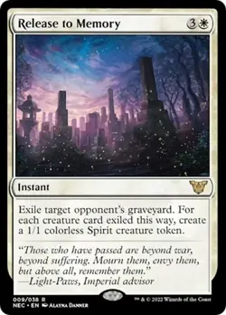Release to Memory - Light Play MTG Commander: Kamigawa: Neon Dynasty - Image 1
