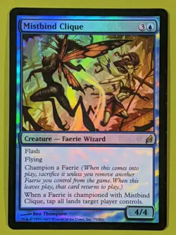 FOIL Mistbind Clique x1 Lorwyn 1x Magic the Gathering MTG - Image 1