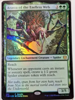 Arasta of the Endless Web- FOIL B undle Promo - Magic the Gathering MTG Nice! - Image 1