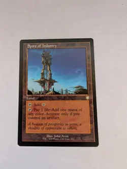 Spire of Industry (Retro Frame) Commander: the Brothers' War Regular MTG - Image 1