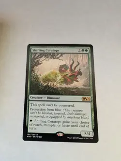 Shifting Ceratops Core Set 2020 Regular MTG - Image 1