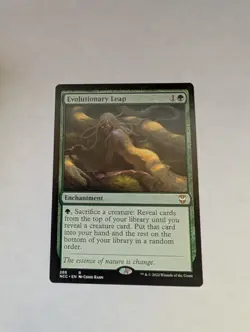 Evolutionary Leap Commander: Streets of New Capenna Regular MTG - Image 1