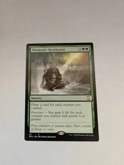 Shamanic Revelation Commander: Various Sets MTG NM Regular - Image 1