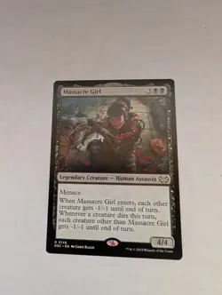 Massacre Girl Commander: Duskmourn: House of Horror Regular MTG - Image 1