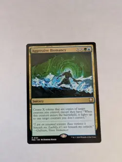 Aggressive Biomancy Commander: Modern Horizons 3 Regular MTG - Image 1