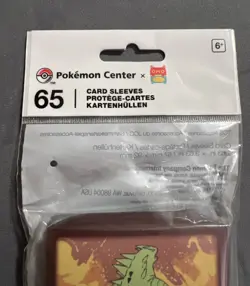 Tyranitar Pokemon Center X OMOCAT Official Sleeves (65 Sleeves) NEW US Version - Image 3