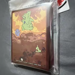 Tyranitar Pokemon Center X OMOCAT Official Sleeves (65 Sleeves) NEW US Version - Image 5