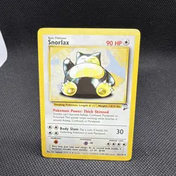 Snorlax 30/130 - Base Set 2 - Non-Holo Pokemon Card - Rare 💥 - NM - Image 1